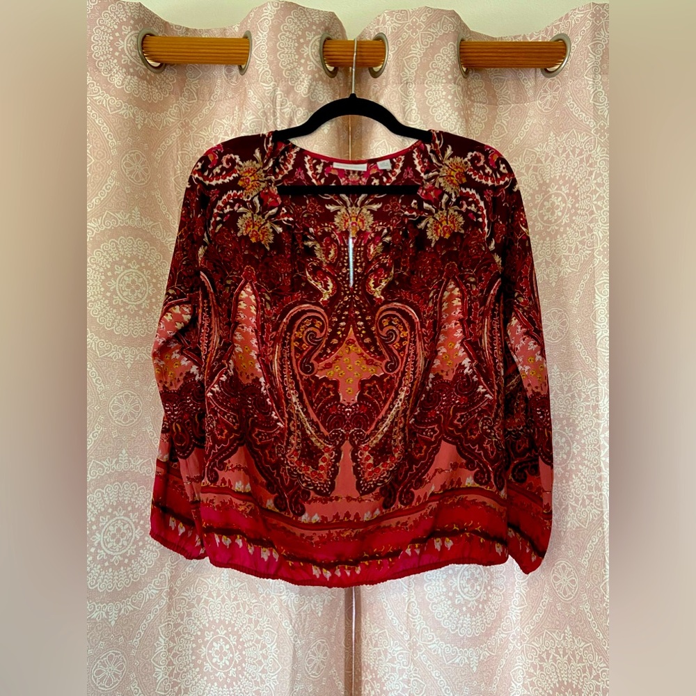 NY&Co. Boho Paisly Top